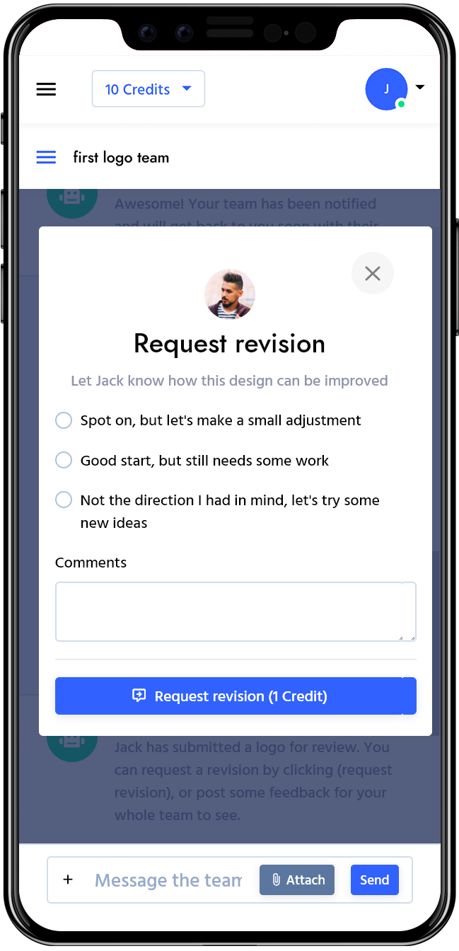 request revision